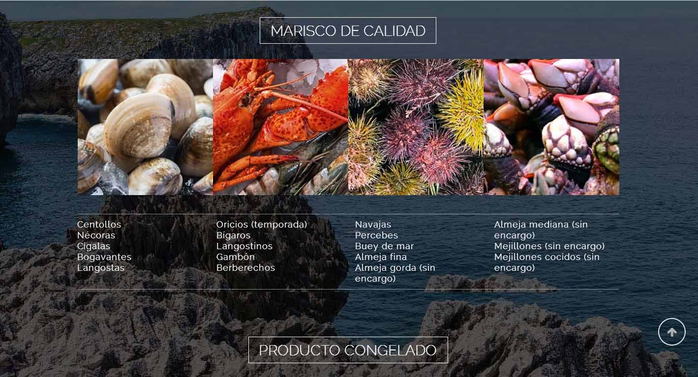 diseño de páginas web en Asturias: pescados gutierrez