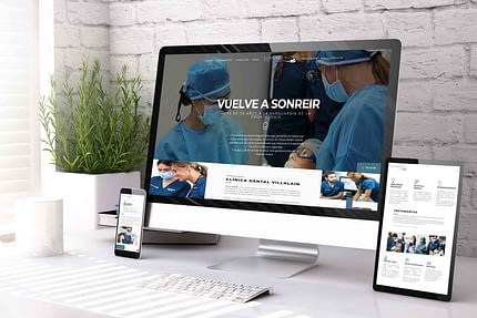 Diseño de páginas web para dentistas